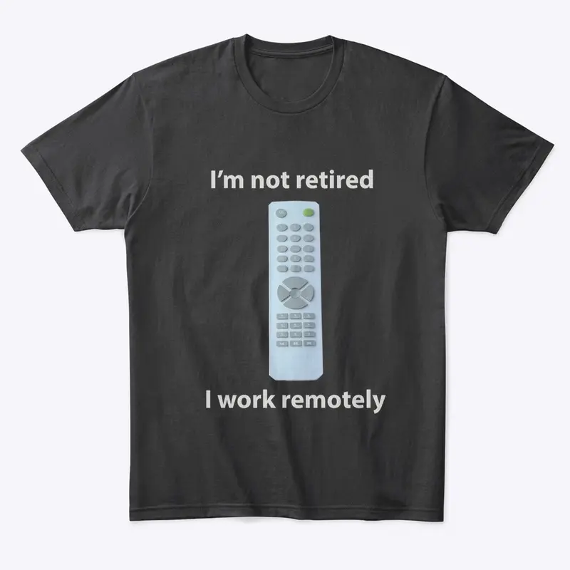 "I work remotely" design