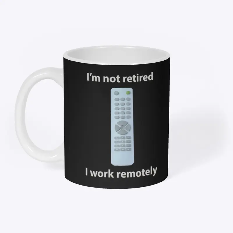 "I work remotely" design